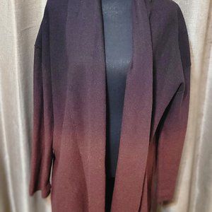 Eileen Fisher Ombre Two-Tone Sweater - Medium